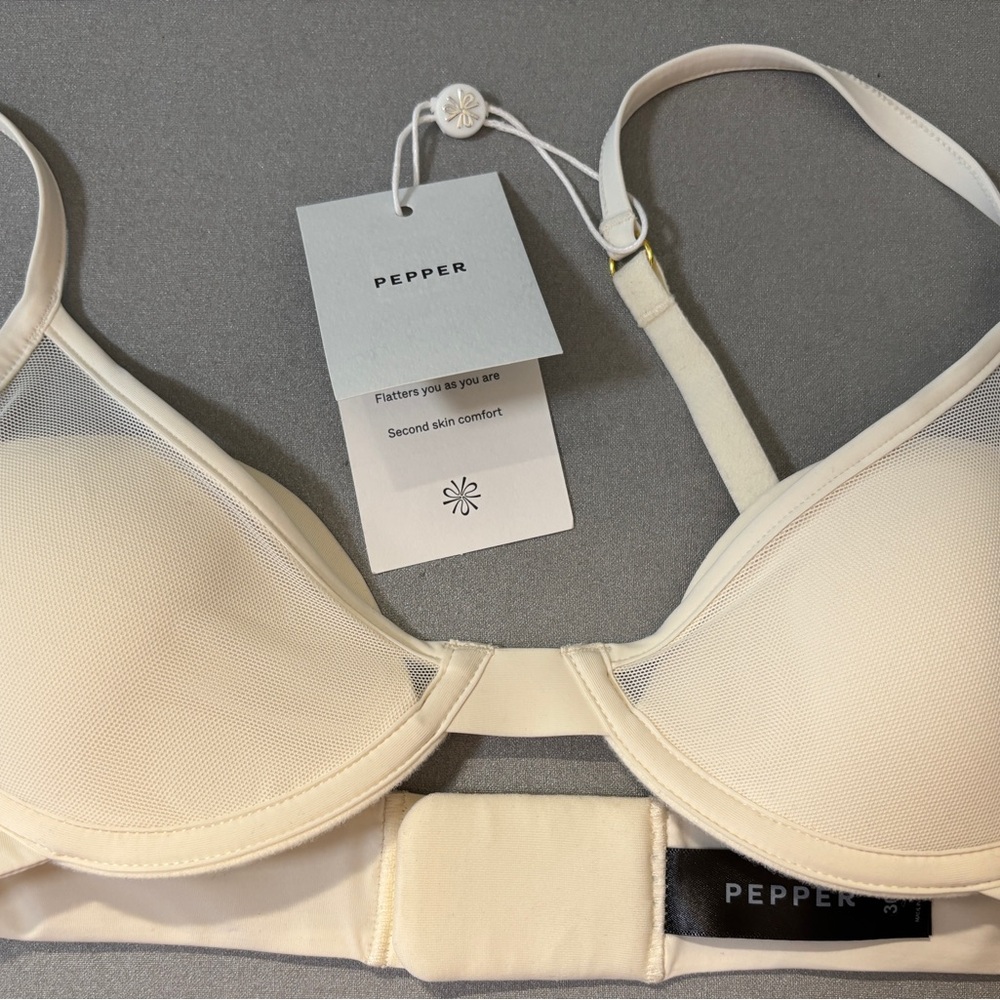 Pepper Cream Comfort Bra